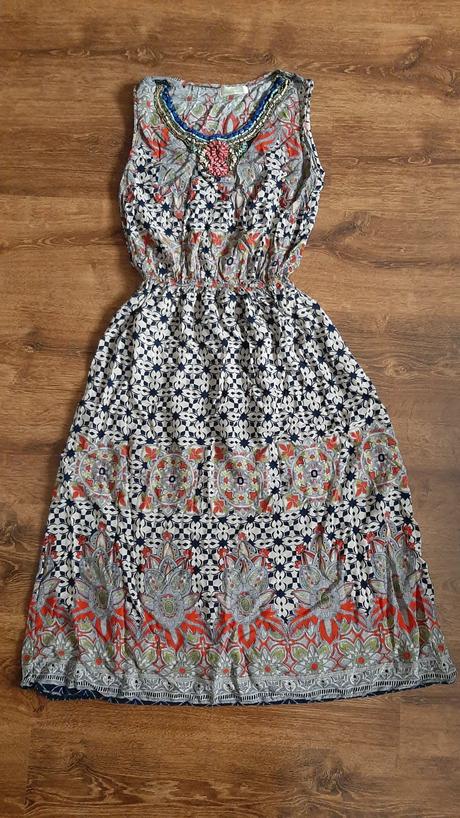 Letné lahučke maxi šaty, m