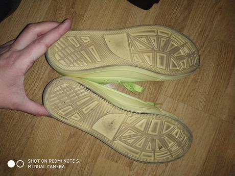 Neón žlté tenisky - 39, 39