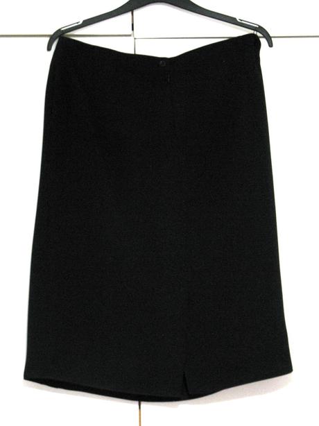 Čierna spoločenská sukňa, xxxl