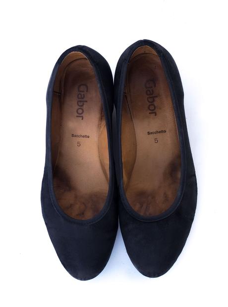 Gabor kožené lodičky na nízkej platforme, gabor,38