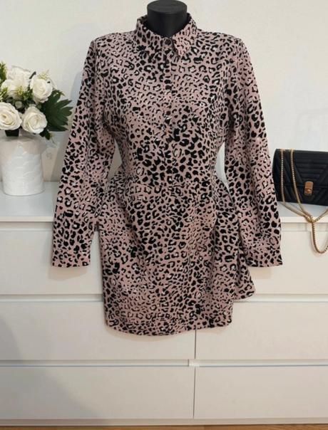 Štýlové leopardie šaty značky primark, primark,42