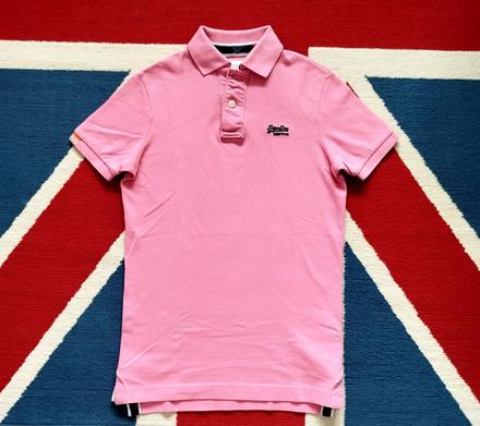 Ružové pólo superdry originál, superdry,s