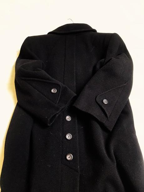 Flaušový kabát na nižšiu postavu, xl