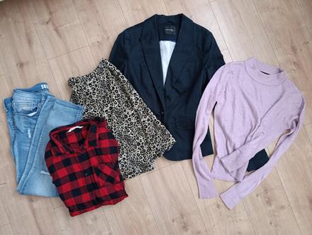 Balík oblečenia, m