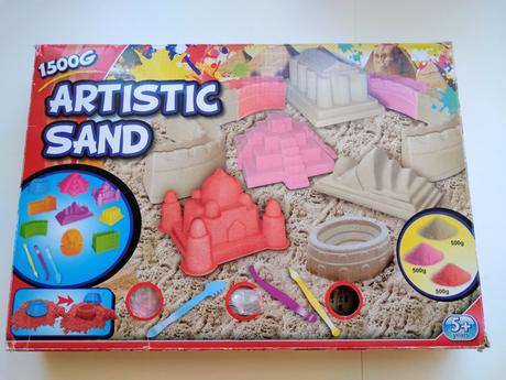 Kinetický piesok s formičkami, 