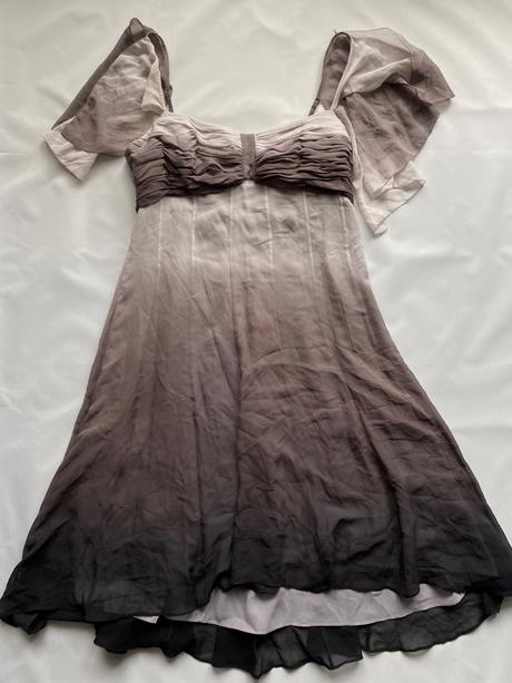 Karen millen - šifónové šaty, l