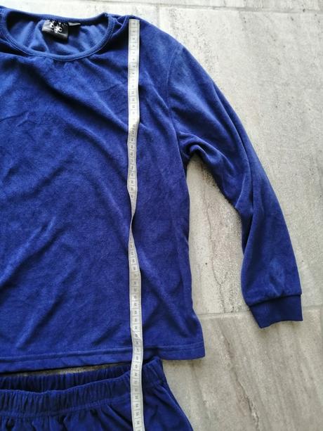 Zamat. pyžamo, domáci úbor,v140,9-10r, 140