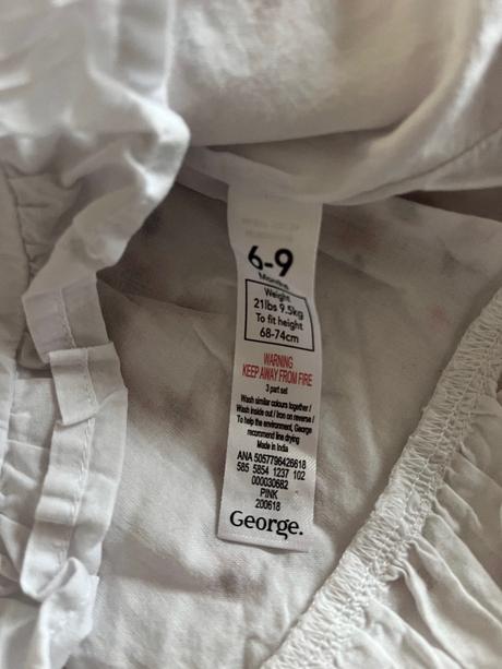 George kvietkované šaty vel.74, george,74