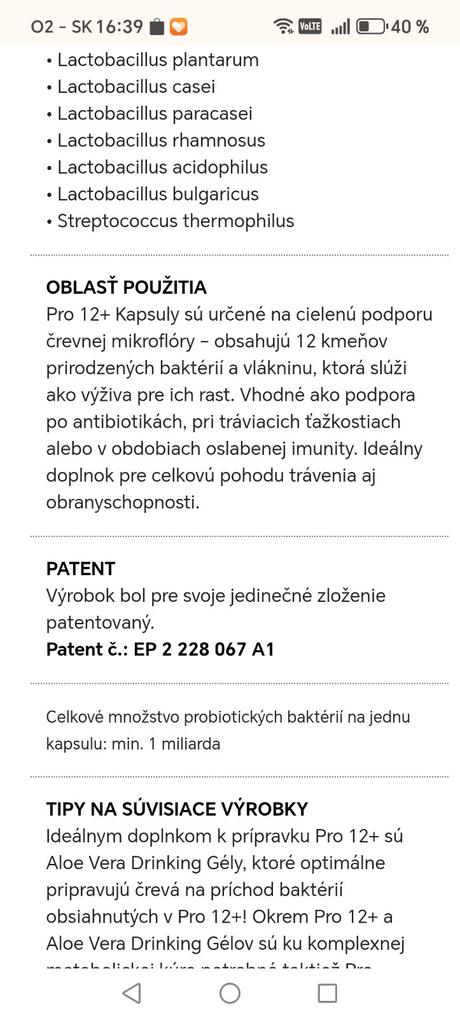 Probiotika pro 12 lr, 