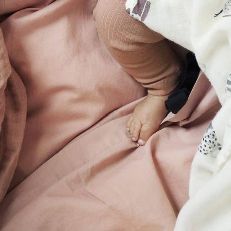 Obliečky do postieľky crib beddin faded rose,
