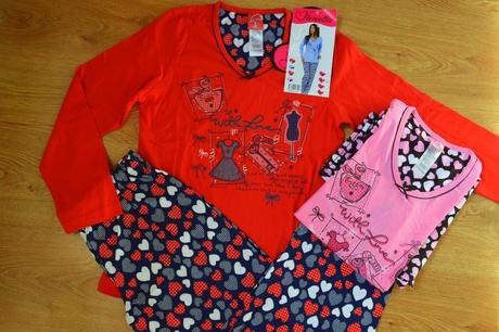 Dámske pyžamko with love, vienetta secret,40 / 44 / l / xxl