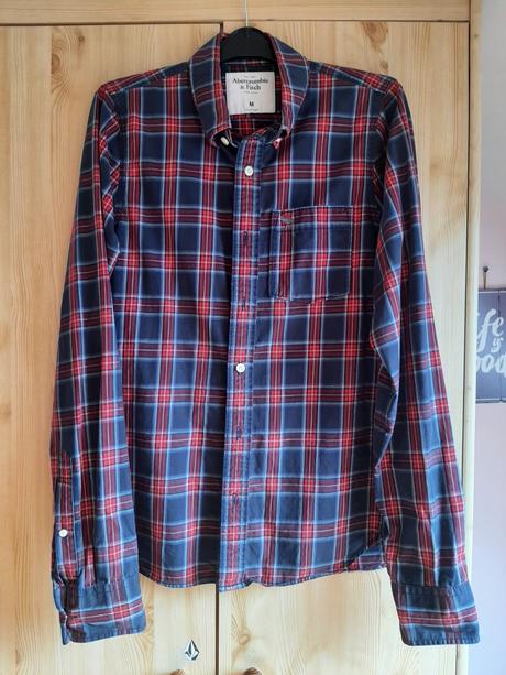 Hrubšia košeľa, abercrombie&fitch,m