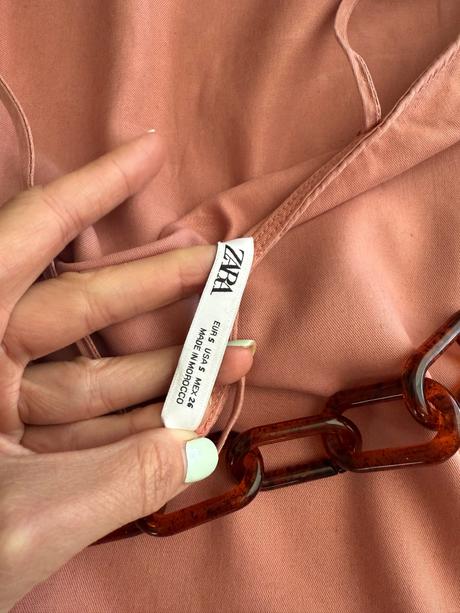 Zara šaty staroruzove, zara,s