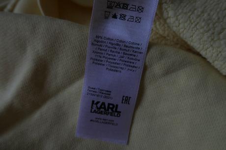 Karl lagerfeld icon damska krasna mikina m, m