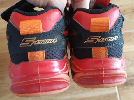Svietiace tenisky skechers vel. 30, skechers,30