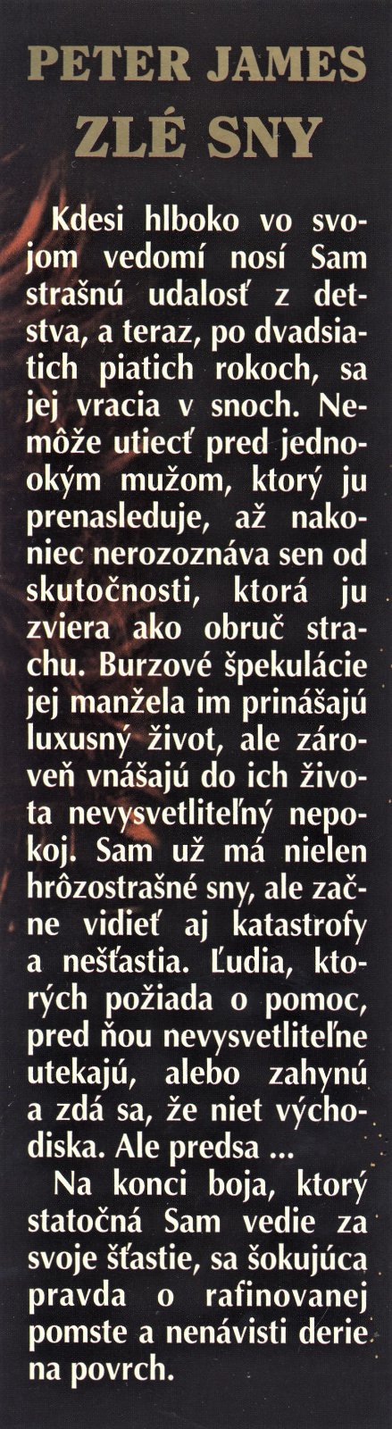 Zlé sny, 