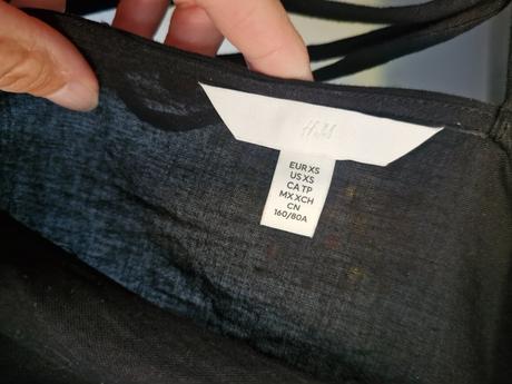 Letné šaty, h&m,xs