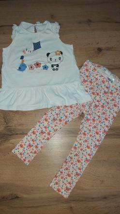 Suprava tielko a leginy, h&m,92