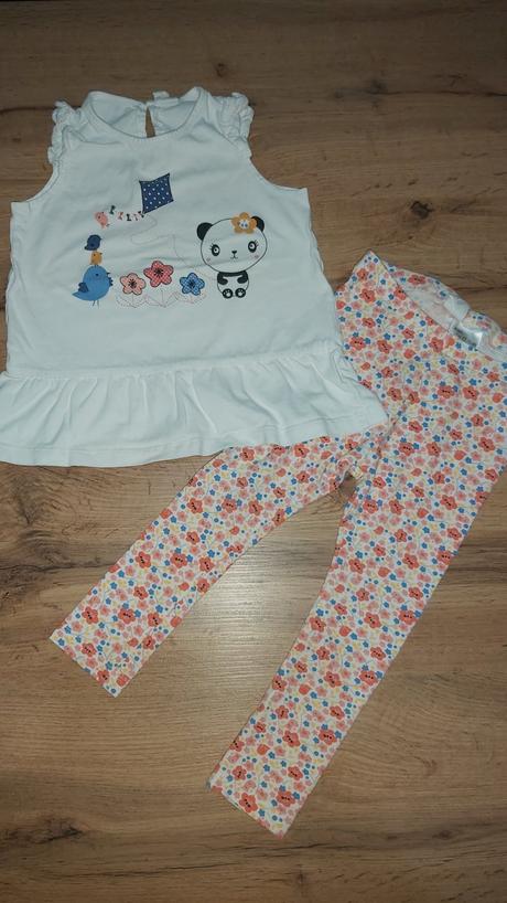 Suprava tielko a leginy, h&m,92