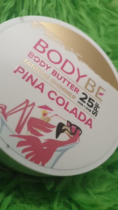 Opaľovacie maslo spf 25 s trblietavým efektom - n,