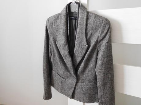 Zara woman-36    sako dámske vlnené, zara,36