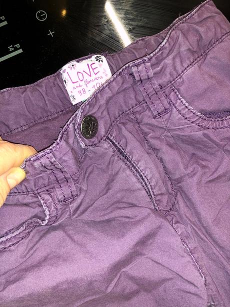 Podšité nohavice 98-104 tchibo, tcm,98