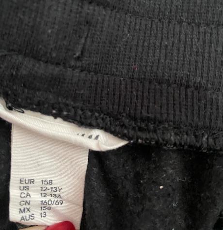 Dievčenské hrubšie tepláky, h&m,158