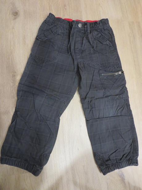 Zateplené nohavice, h&m,110