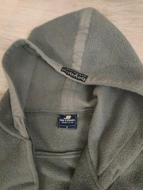 Flisová mikina  na zips - ako bunda, s