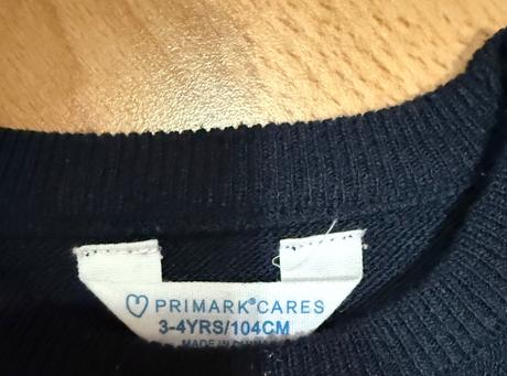 Vianočný svetrik 104, primark,98 / 104