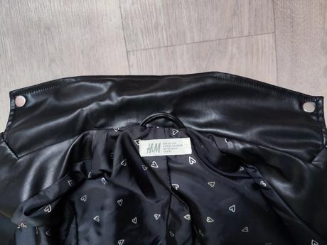 Koženková bunda, h&m,134
