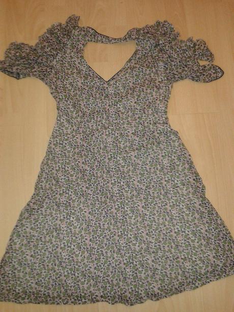 Kvetovane saty, topshop,38