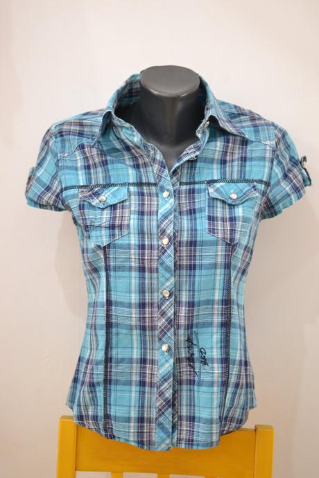 Tyrkysová košeľa m, m
