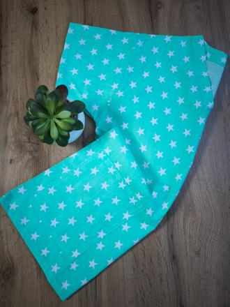 18-zdravotnícka blúzka zelená hviezdy, xs