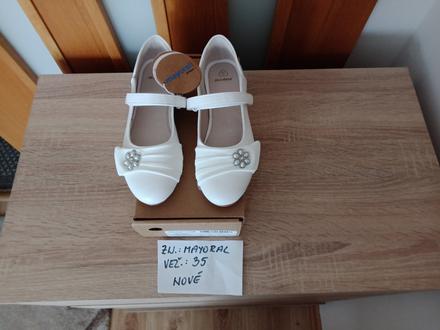 Nové dievčenské balerínky zn.mayoral veľ.35, mayoral,35
