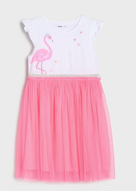 Šaty s plameniakom, sinsay,116