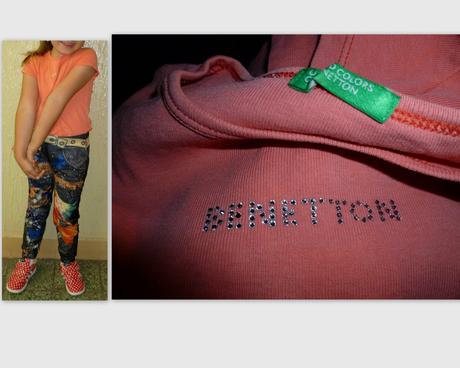 Tričko benetton 104/116, benetton,110