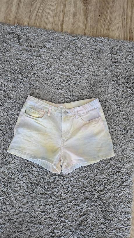 Riflové kraťasy, h&m,152