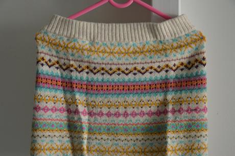 Pletená sukňa 122/128, h&m,122