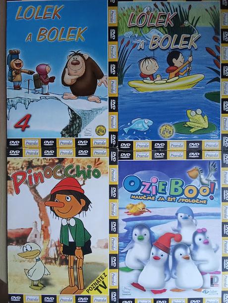 Dvd rozprávky, filmy,