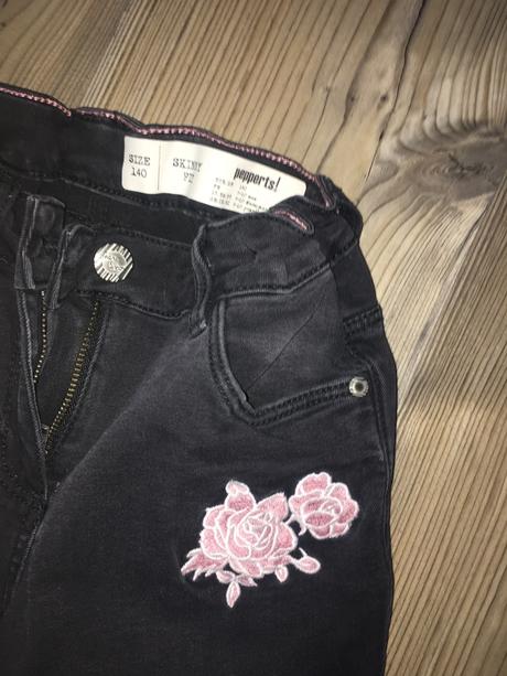 Rifle s výšivkou 9-10 rokov, pepperts,140