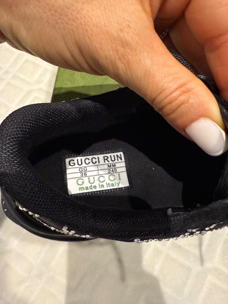 Gucci tenisky original - trblietave, gucci,36