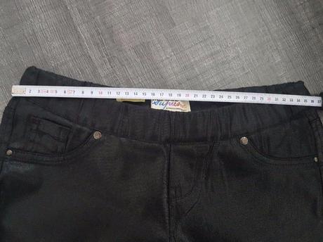 Metalické skinny nohavice, river island,xs