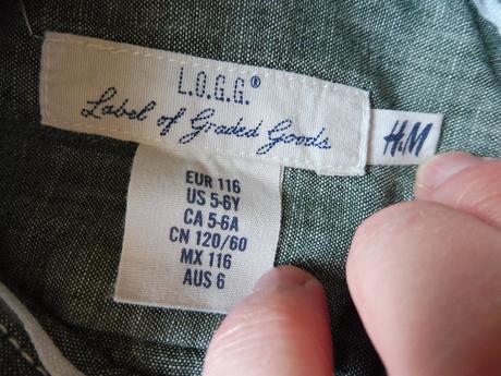 Košeľa, h&m,116