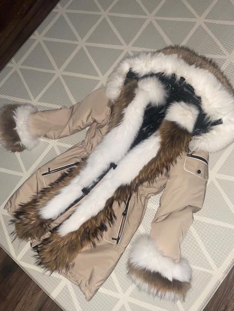 Parka luxusna bunda, s