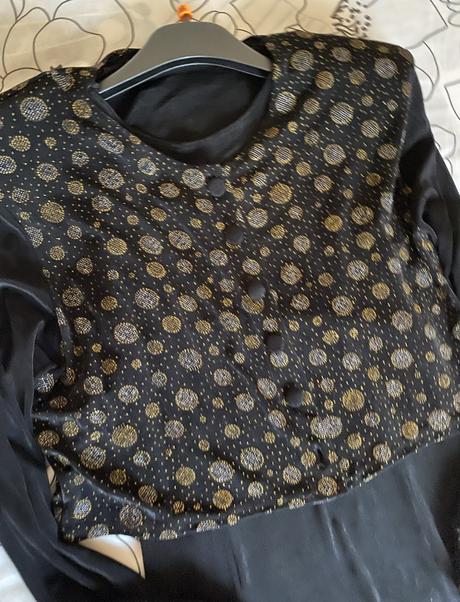 Dlhé spoločenské šaty s bolerkom v. s-m, s