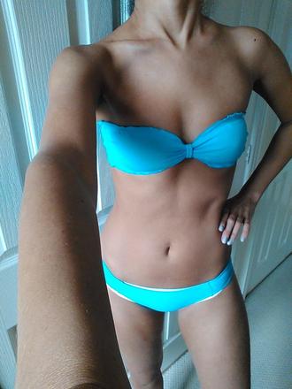 Victoria's secret bandeau bikini, victoria's secret,xs