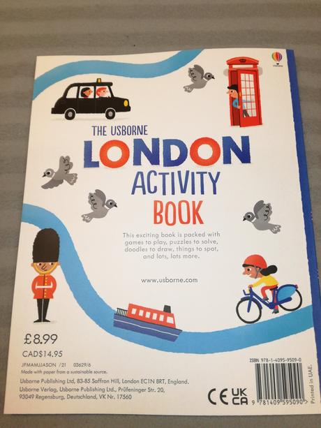 Usborne london activity book nsu22,