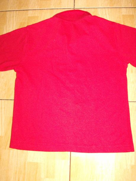 Červená polokošeľa zn. bhs, bhs,116