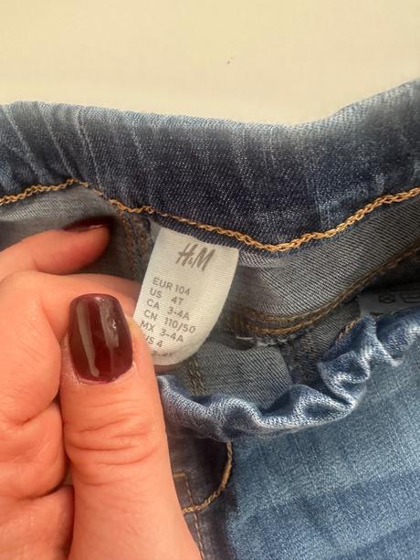 H&m 104 mäkké rifliky, h&m,104